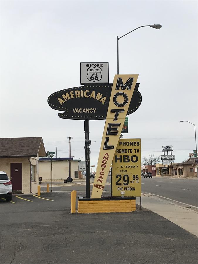 Americana Motel Tucumcari Exterior photo